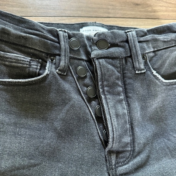 Good American | Size 00/24 | Good Legs Crop Mini Boot Jeans - Picture 4 of 9